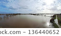 The impact of floods in Portugal in 2026, when rivers overflow and inundate agricultural fields 136440652