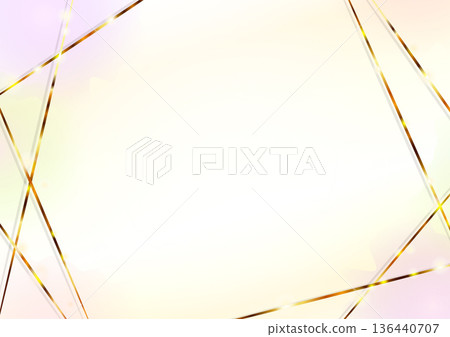奢華的金色線條背景 奢華的金色線條背景 136440707