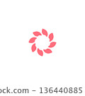 Flower ring 136440885