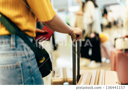 在機場等待登機 ■攝影協助：關西國際機場（KIX） 136441157