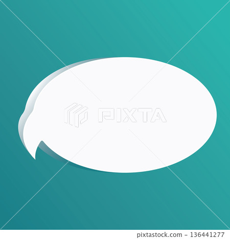 Speech bubble blank frame, text quote box, message Speech bubble blank frame, text quote box, message 136441277