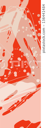 Abstract color hand drawn backgrounds for design. Abstract color hand drawn backgrounds for design. 136441484