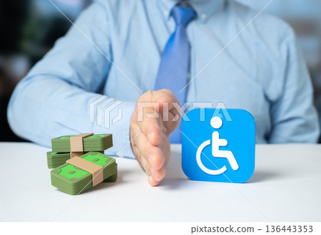 Budget cuts for social support for people with disabilities. Payments are being reduced. Policy debate weighs savings against welfare and long term inclusion goals. 136443353