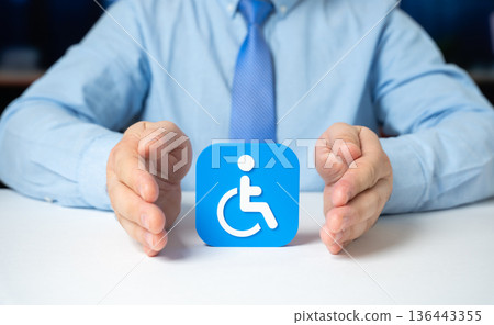 Social protection of persons with disabilities. Protection of rights and observance of interests. Inclusive policy supports dignity. Society promotes accessibility and equal opportunity. Social protection of persons with disabilities. Protection of rights and observance of interests. Inclusive policy supports dignity. Society promotes accessibility and equal opportunity. 136443355