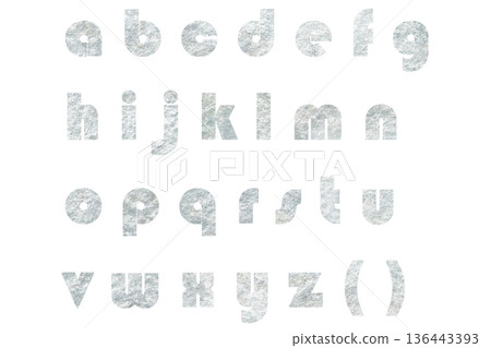 字母 4 小寫白色牆面紋理 字母 4 小寫白色牆面紋理 136443393