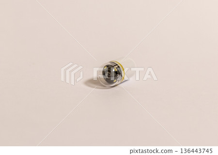 Close up shot of the capsule endoscopy camera 136443745