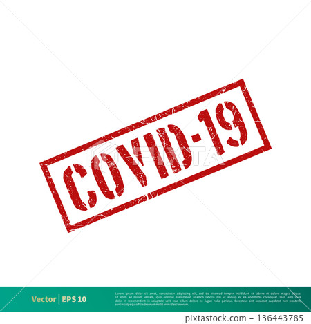 Pandemic, Covid-19, Corona Virus Grunge Stamp Icon Vector Logo Template, Vector EPS 10. Pandemic, Covid-19, Corona Virus Grunge Stamp Icon Vector Logo Template, Vector EPS 10. 136443785