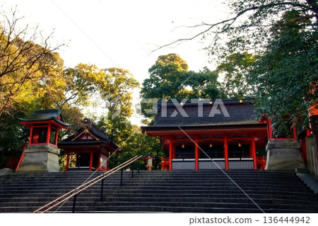 Kyoto Prefecture, Fushimi Inari Taisha Shrine, Byakkosha Shrine & Okumiya Shrine (Important Cultural Property), Fushimi Ward, Kyoto City, Fukakusa Yabunouchi-cho Kyoto Prefecture, Fushimi Inari Taisha Shrine, Byakkosha Shrine & Okumiya Shrine (Important Cultural Property), Fushimi Ward, Kyoto City, Fukakusa Yabunouchi-cho 136444942