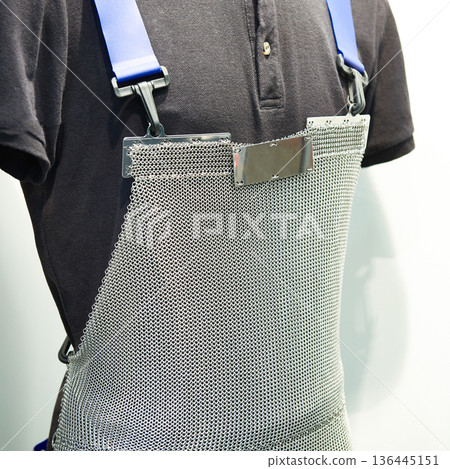Chainmail apron for meat boning Chainmail apron for meat boning 136445151