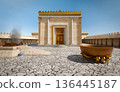 The Solomon's Temple or First Temple in Jerusalem 136445187