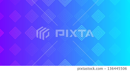 Gradient backgrounds with neon diamond patterns for web, app, presentation, social media design. Colorful abstract backgrounds, tech branding layout. Vector illustration Gradient backgrounds with neon diamond patterns for web, app, presentation, social media design. Colorful abstract backgrounds, tech branding layout. Vector illustration 136445506