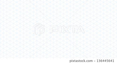 Blueprint grid background with isometric triangular pattern. Technical template texture featuring geometric paper design, seamless lines, and architectural drawing elements. Blueprint grid background with isometric triangular pattern. Technical template texture featuring geometric paper design, seamless lines, and architectural drawing elements. 136445641