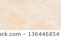 Subtle peach-toned marble background with light creamy veins, warm and minimalistic. 136446854
