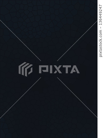 Abstract Dark Polygonal Background Vector with Geometric Mosaic Texture Abstract Dark Polygonal Background Vector with Geometric Mosaic Texture 136449247