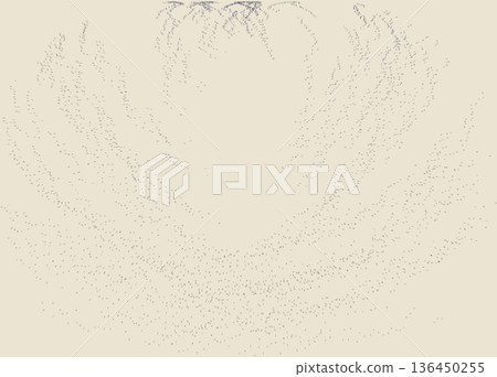 Digital Binary Constellation - celestial web against a parchment sky Digital Binary Constellation - celestial web against a parchment sky 136450255