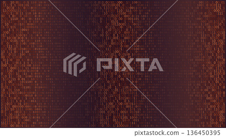 Sunset Horizon The Amber Glow of Binary Infrastructure 136450395