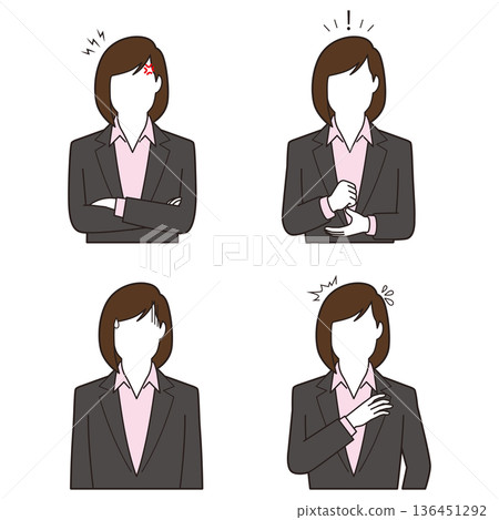 年輕女商人④ 年輕女商人④ 136451292