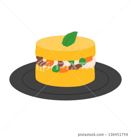 Causa, a typical peruvian food dish, Causa limena - Traditional Peruvian Food Causa, a typical peruvian food dish, Causa limena - Traditional Peruvian Food 136451759