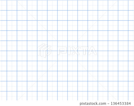 Graph paper illustration blue Graph paper illustration blue 136453384