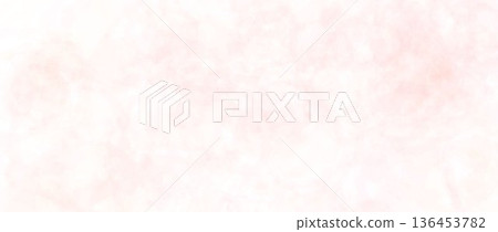 Pastel pink watercolor effect background. Light rose watercolour gradient texture. Soft blurred paint splashes or spots wallpaper for birthday, wedding, Valentines day. Vector feminine blurry backdrop 136453782