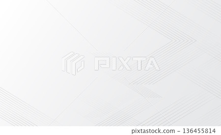 Abstract futuristic gray gradient background with transparent white arrow lines, Vector illustration Abstract futuristic gray gradient background with transparent white arrow lines, Vector illustration 136455814