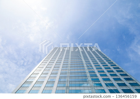 View of skyscrapers View of skyscrapers 136456159