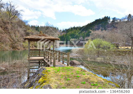 Akatani River, Lake Nakako, Minakami Town, Akatani Lake, Sarugakyo 136456260