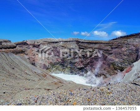 阿蘇山中岳火山口（熊本縣阿蘇市） 136457055