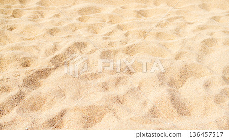 Sand Beach Background Close up Texture Summer Desert Zen Garden Coast Ocean for Vacation, Hot Summer Tropical Scene Chill Nature, Summer Time Yoga Holiday Dune Pile Dry Brown Heap Particle. Sand Beach Background Close up Texture Summer Desert Zen Garden Coast Ocean for Vacation, Hot Summer Tropical Scene Chill Nature, Summer Time Yoga Holiday Dune Pile Dry Brown Heap Particle. 136457517