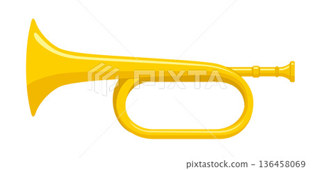signal bugle icon 136458069
