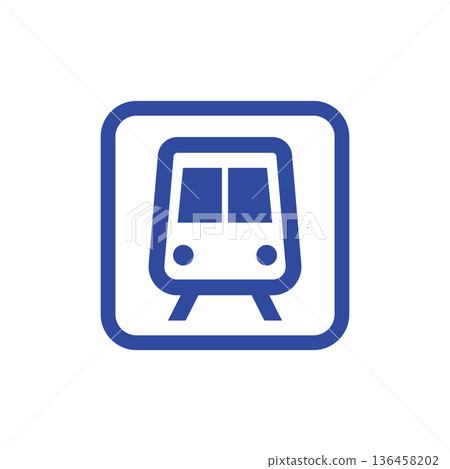 Boat pier line icon. Boat pier line icon. 136458202