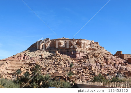 Morocco's World Heritage Site Ait Benhaddou 136458330