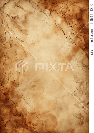 /* 具有仿古舊紙紋理的復古背景素材 */ 136461008