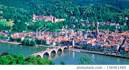 Spectacular views of Heidelberg Castle Spectacular views of Heidelberg Castle 136461480