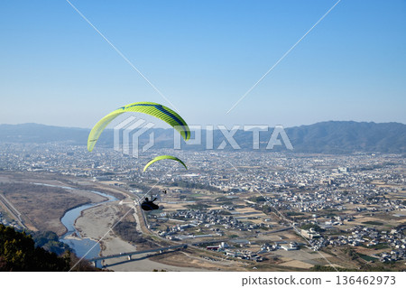 滑翔傘（紀之飛行公園）[和歌山縣紀之川市] 136462973
