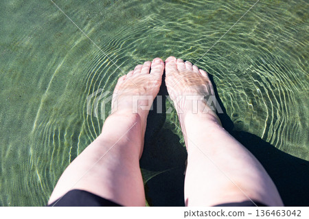 Take a foot bath at Tamatsukuri Onsen Take a foot bath at Tamatsukuri Onsen 136463042