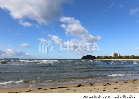 父布加濱海灘(香川縣三豐市) 父布加濱海灘(香川縣三豐市) 136463295