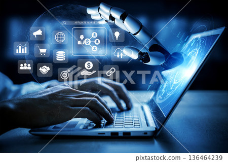 AI-powered affiliate marketing and business partnership Parse AI-powered affiliate marketing and business partnership Parse 136464239