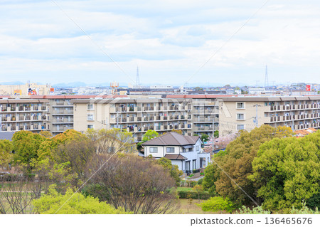 從觀景台上看到的播磨町景色 136465676