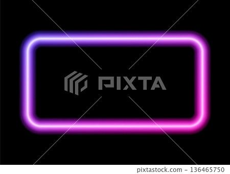 Glowing neon frame with glowing pink and purple light effects, futuristic portal gateway, vibrant and LED illumination border, abstract vector frame composition. Glowing neon frame with glowing pink and purple light effects, futuristic portal gateway, vibrant and LED illumination border, abstract vector frame composition. 136465750