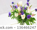 Tulip and flower arrangement 136466247