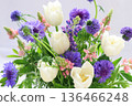 Tulip and flower arrangement 136466248