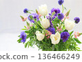 Tulip and flower arrangement 136466249