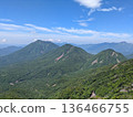 Mount Nantai, Mount Omanako, and Mount Komanako in Nikko 136466755