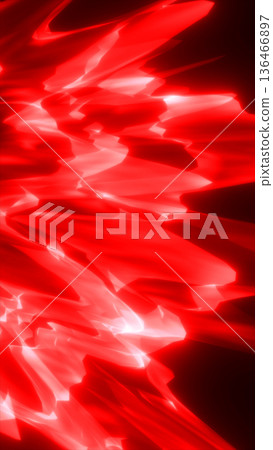 Abstract bright red fragmented light shapes creating intense sharp motion and glowing reflections Abstract bright red fragmented light shapes creating intense sharp motion and glowing reflections 136466897