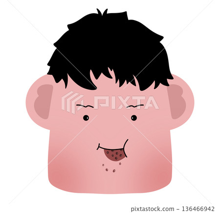 face of boy face of boy 136466942