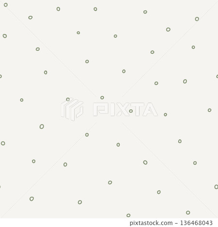 Seamless Subtle Sage Dot Pattern on Warm Beige Seamless Subtle Sage Dot Pattern on Warm Beige 136468043