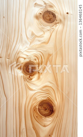 AI Image: Natural wood color background material 136468145