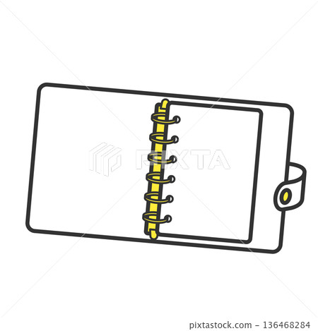 可作貼紙簿使用的透明活頁夾 136468284