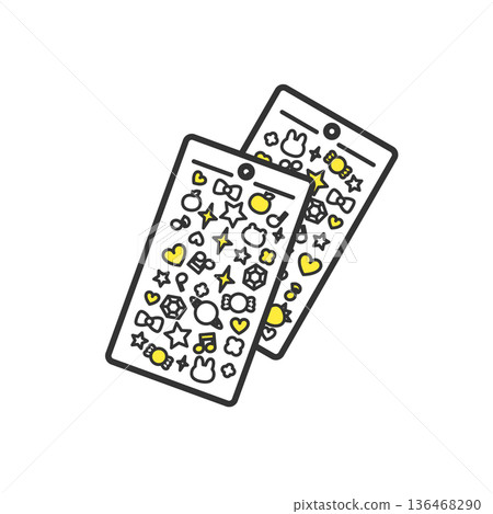 2張貼紙 136468290